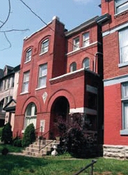 Ellison House on 4th Street, where Patty wed the Scottish Baronet.