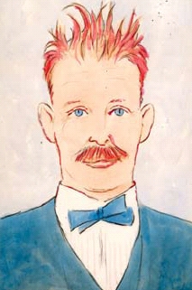 Sergeant Alvin York, 1887-1964.  World War I hero.  Sketched while visiting the Watterson Hotel in 1920.