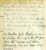 The progress of the war was one of great interest to Brown and his traveling companions - so much so that some bet (wrongly as it turned out) on specific results.