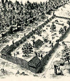 Fort Boonesborough.  Fleming spent time at Boonesborough during his 1779 trip to Kentucky.