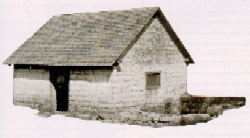 Springhouse at Oxmoor estate. Photograph, circa 1911.