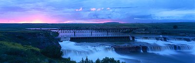 Rainbow Falls, Missouri River, Montana