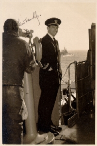 Autographed photograph of Douglas Fairbanks, Jr., date unknown. Filson Manuscript Collection